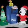 Morris Airblown Snoopy & Woodstock With Mailbox Inflatable Scene - Peanuts 2 Morris Airblown Snoopy & Woodstock With Mailbox Inflatable Scene - Peanuts -Cheap Horror Attire Store airblown snoopy woodstock with mailbox inflatable scene peanuts 28745591128112