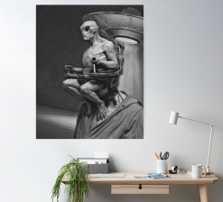 The Horror Dome Alien Mind Control Poster -Cheap Horror Attire Store alien mind control poster 29931189993520