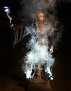 Distortions "Ancient Wizard" Halloween Animatronic -Cheap Horror Attire Store ancient wizard halloween animatronic 31350160261168