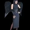 Morris "Angel Wings - Black Feather" Halloween Costume Accessory