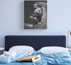 The Horror Dome Area 51 Alien Canvas Print -Cheap Horror Attire Store area 51 alien canvas print 29934371471408