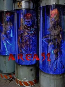 Midnight Studios "Area 52 Human Cryo Chamber" Professional Sci-Fi Alien Prop