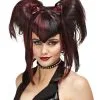 Morris "Bad Fairy - Black And Red" Halloween Wig -Cheap Horror Attire Store bad fairy black and red halloween wig 28756755087408