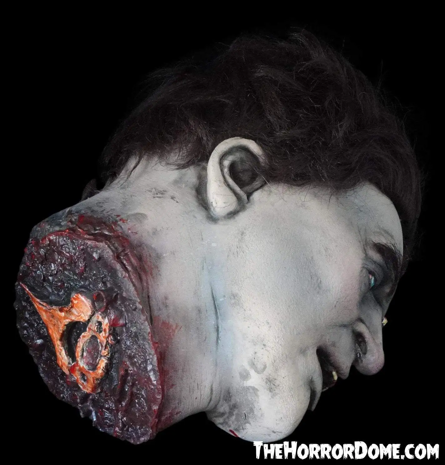 The Horror Dome "Beheaded Ben" Severed Head HD Studios Ultra Realistic Halloween Prop 7 The Horror Dome "Beheaded Ben" Severed Head HD Studios Ultra Realistic Halloween Prop - Image 5