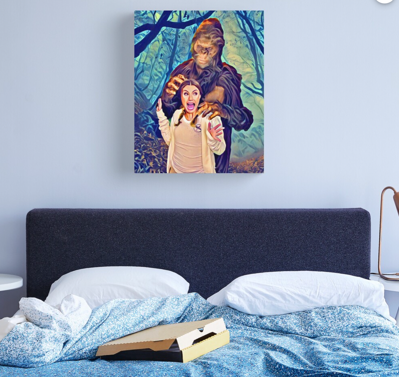 The Horror Dome Bigfoot Canvas Print 3 The Horror Dome Bigfoot Canvas Print