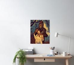 The Horror Dome Bigfoot Poster -Cheap Horror Attire Store bigfoot version 3 poster 29931012456496