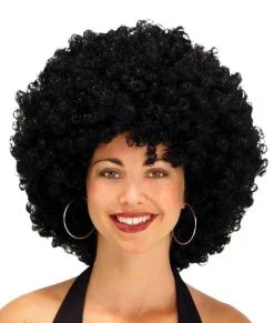 Morris "Black Afro - 22 Inch" Halloween Wig