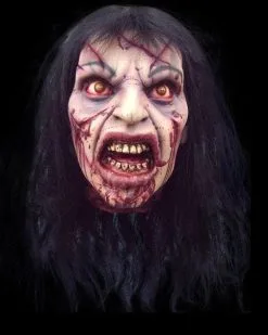 The Horror Dome "Bloody Marie Severed Head" HD Studios Halloween Prop -Cheap Horror Attire Store bloody marie severed head hd studios halloween prop 28761570541616