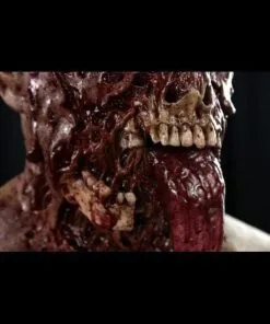 CFX "Buckshot The Zombie" Silicone Mask -Cheap Horror Attire Store buckshot the zombie silicone halloween mask 8671349185