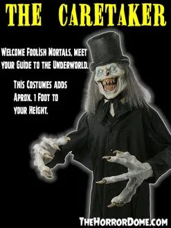 The Horror Dome "Caretaker" HD Studios Costume -Cheap Horror Attire Store caretaker hd studios night terror halloween costume 28764079882288