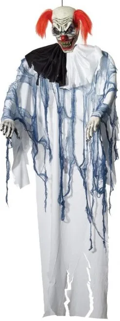 Morris Package Deals "Clown" Hanging Halloween Decorations - Package Deal -Cheap Horror Attire Store clown hanging halloween decorations package deal 6869114552368