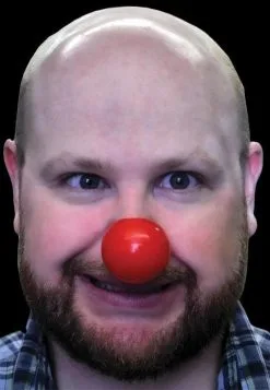 Morris "Clown Nose - Plastic" Halloween Costume Accessory