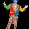 Morris "Clown On The Town" Costume (Adult Size) -Cheap Horror Attire Store clown on the town value halloween costume adult size 14203725348912