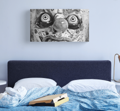 The Horror Dome Clownin Around Canvas Print -Cheap Horror Attire Store clownin around canvas print 29934376419376