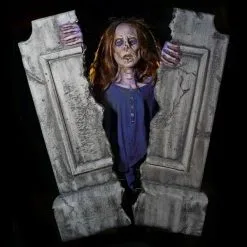 Distortions "Cracking Crypt Zombie" Static Graveyard Halloween Prop