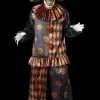 Morris "Creepy Crazy Clown" Costume -Cheap Horror Attire Store creepy crazy clown value halloween costume 14202905460784