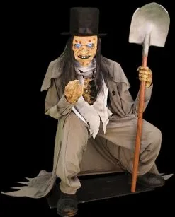 Morris Crouching Grave Digger Prop