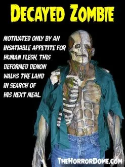 The Horror Dome "Decayed Zombie" HD Studios Pro Costume -Cheap Horror Attire Store decayed zombie hd studios pro halloween costume 14327773560880