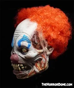 The Horror Dome "Decomposing Damien The Clown" HD Comfort Mask -Cheap Horror Attire Store decomposing damien the clown hd studios comfort fit halloween mask new for 2020 15326368792624