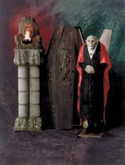 Morris "Dracula Coffin" Upright Halloween Prop