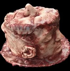 SpellBound FX And Art "Flesh Top Hat" Halloween Costume Prop