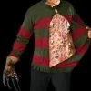 Morris "Freddy Krueger Sweater - Chest Of Souls" Offical Movie Halloween Costume -Cheap Horror Attire Store freddy krueger sweater chest of souls offical movie halloween costume 8179461505