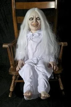 Morris "Ghost Girl" Electric Animated Halloween Prop