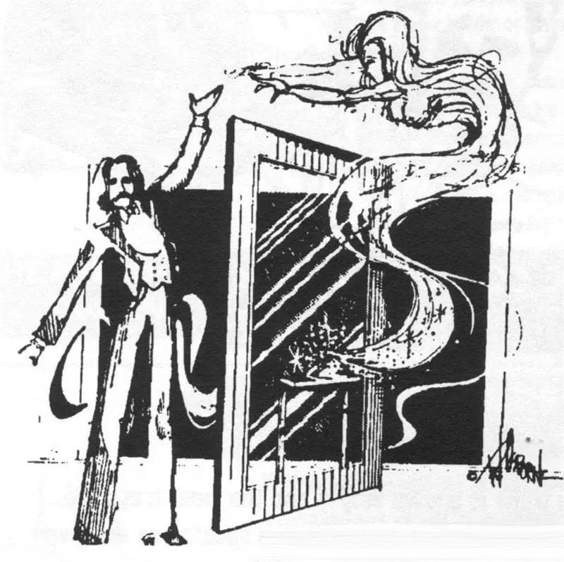 Morris "Girl, Zombie, Or Monster Through Glass" Halloween Illusion Plans 3 Morris "Girl, Zombie, Or Monster Through Glass" Halloween Illusion Plans