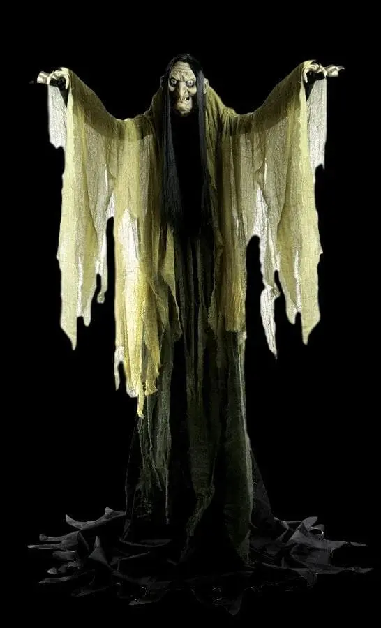 Morris "Hagatha The Towering Witch" Electric Animated Halloween Prop 3 Morris "Hagatha The Towering Witch" Electric Animated Halloween Prop