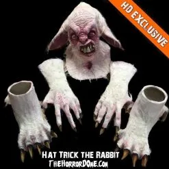 The Horror Dome "Hat Trick The Evil Rabbit" HD Studios Pro Costume -Cheap Horror Attire Store hat trick the evil rabbit hd studios pro halloween costume 28669906583600