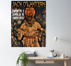 The Horror Dome Jack O'Lantern Poster -Cheap Horror Attire Store jack o lantern poster 29931694784560