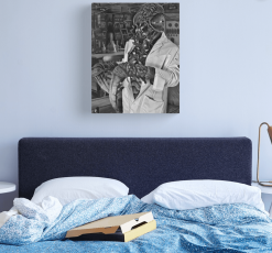 The Horror Dome Lab Experiment Canvas Print -Cheap Horror Attire Store lab experiment canvas print 29934411382832