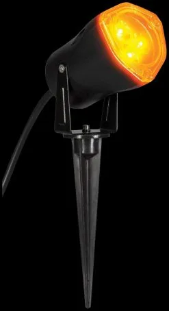 Morris "LED Outdoor Light - Orange" Haunted House Lighting