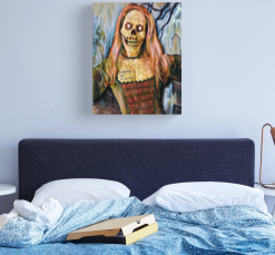 The Horror Dome Lenore Canvas Print