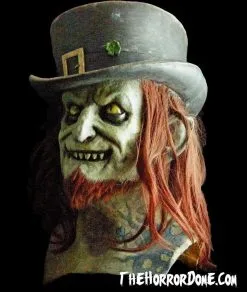 The Horror Dome "Lucky Leprechaun" HD Studios Pro Mask -Cheap Horror Attire Store lucky leprechaun hd studios pro halloween mask 28754751127600