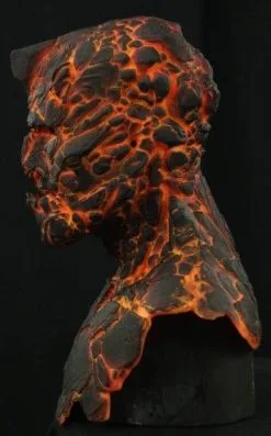 CFX "Magna The Golem" Silicone Mask -Cheap Horror Attire Store magna the golem silicone halloween mask 6890406576176