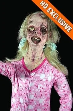 The Horror Dome "Moldy Molly - Zombie Child" Halloween Prop