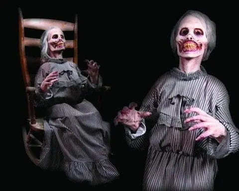 Distortions "Mother" Electric Animated Halloween Prop 3 Distortions "Mother" Electric Animated Halloween Prop