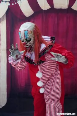 The Horror Dome "Movie Clown Suit In Red" Costume -Cheap Horror Attire Store movie clown suit halloween costume 28432173400112