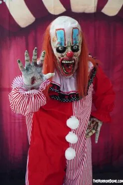 The Horror Dome "Movie Clown Suit In Red" Costume -Cheap Horror Attire Store movie clown suit halloween costume 28432173432880