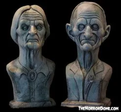 The Horror Dome "Madam And Master Macy Ghostly Manor Busts" HD Exclusive Halloween Decoration