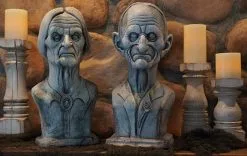 The Horror Dome "Madam And Master Macy Ghostly Manor Busts" HD Exclusive Halloween Decoration -Cheap Horror Attire Store new for 2022 madam and master macy ghostly manor busts halloween decoration 29559822123056