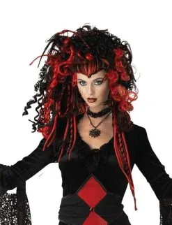 Morris "Nightmare Black Widow" Halloween Wig