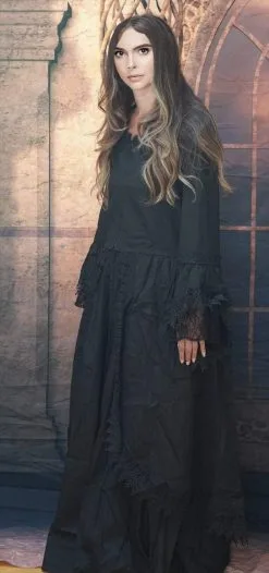 The Horror Dome "Victorian Witch Dress" HD Studios Costume -Cheap Horror Attire Store professional witch dress hd studios halloween costume 28885797240880