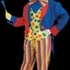 Morris "Rainbow Clown Suit - Adult 3XL" Costume -Cheap Horror Attire Store rainbow clown suit adult 3xl halloween costume 28429538033712