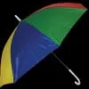 Morris "Rainbow Clown Umbrella - 24 Inch" Halloween Costume Accessory -Cheap Horror Attire Store rainbow clown umbrella 24 inch halloween costume accessory 14203877490736