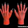 Morris Red Demon Hands" Halloween Costume Accessory 1 Morris Red Demon Hands" Halloween Costume Accessory -Cheap Horror Attire Store red demon hands halloween costume accessory 30452815953968