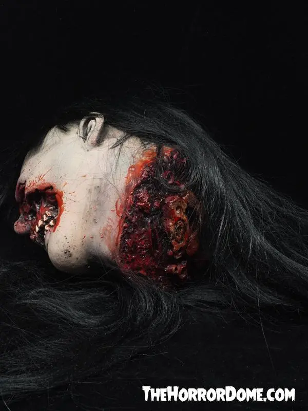 The Horror Dome "Regan Severed Head" HD Studios Ulta Realistic Halloween Prop 4 The Horror Dome "Regan Severed Head" HD Studios Ulta Realistic Halloween Prop - Image 2