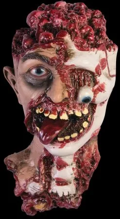 Morris "Rotted Zombie Head" HD Studios Bloody Halloween Prop