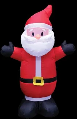 Morris "Santa" Inflatable Christmas Decoration - 4 Foot Tall